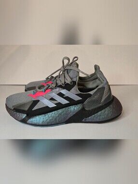 Adidas X9000L4 Running Shoes Gray/Black Pink Accent Women's Size 5.5